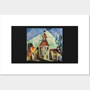 Lyonel feininger house art design Posters and Art